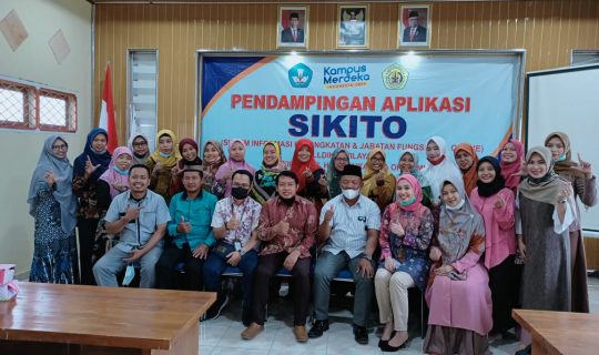 Tingkatkan Jenjang Akademik, Dosen STKIP Pendampingan Aplikasi Sikito