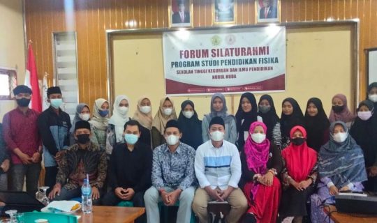 Sambut Mahasiswa Baru, Prodi Pendidikan Fisika Adakan Forum Silaturahmi