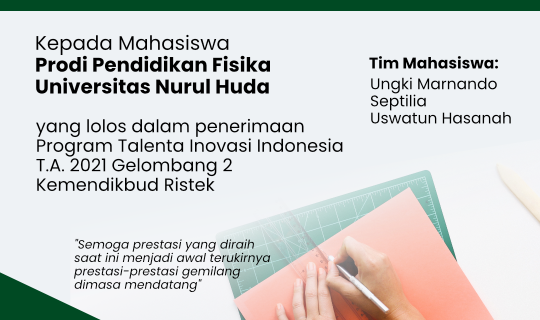 Mahasiswa UNHA Lolos Program Talenta Inovasi Kemdikbud 2021