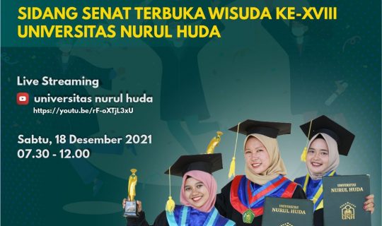 Saksikan Sidang Senat Terbuka Wisuda ke XVIII Tahun 2021
