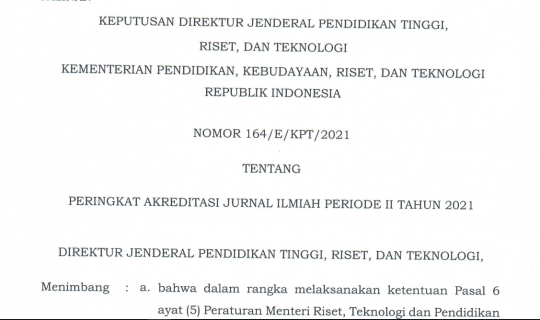 Dua Jurnal UNH Raih Peringkat Akreditasi