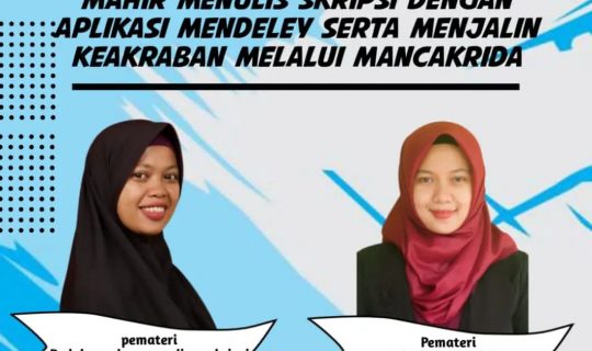 Prodi PBSI Adakan Kegiatan Mancakrida dan Pelatihan Mendeley