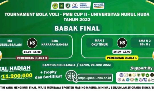 Final PMB CUP II Unuha, MAN 1 OKUT vs SMAN Buay Bahuga