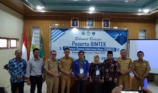 UNUHA Jadi Tuan Rumah Bimtek Simdes se-OKU Timur