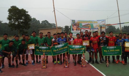 Selamat! MAN 1 OKU Timur Juara Turnamen Bola Voli PMB Cup II UNUHA