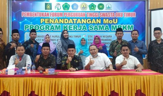 Baru Terbentuk, Forum PTS OKU Timur