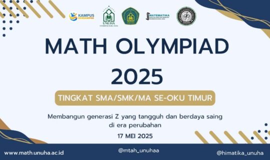 Prodi Matematika Sukses Selenggarakan “MATH OLYMPIAD 2025”