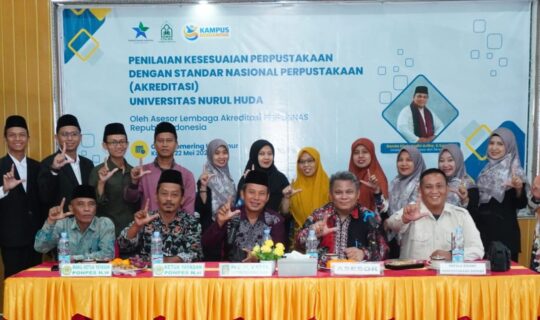 Asesor Lembaga Akreditasi PERPUSNAS RI Sambangi UNUHA, Gelar Akreditasi Perpustakaan, Imam Rodin: Lebih Serius Tingkatkan Kualitas